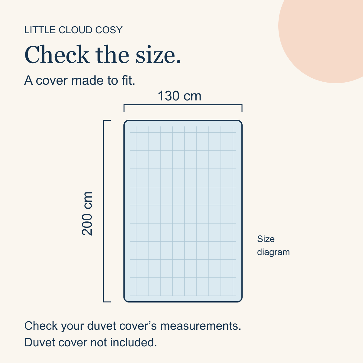 Little Cloud Cosy — Goose Down Duvet