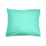 Mini Cotton Pillowcase — Aqua Mist