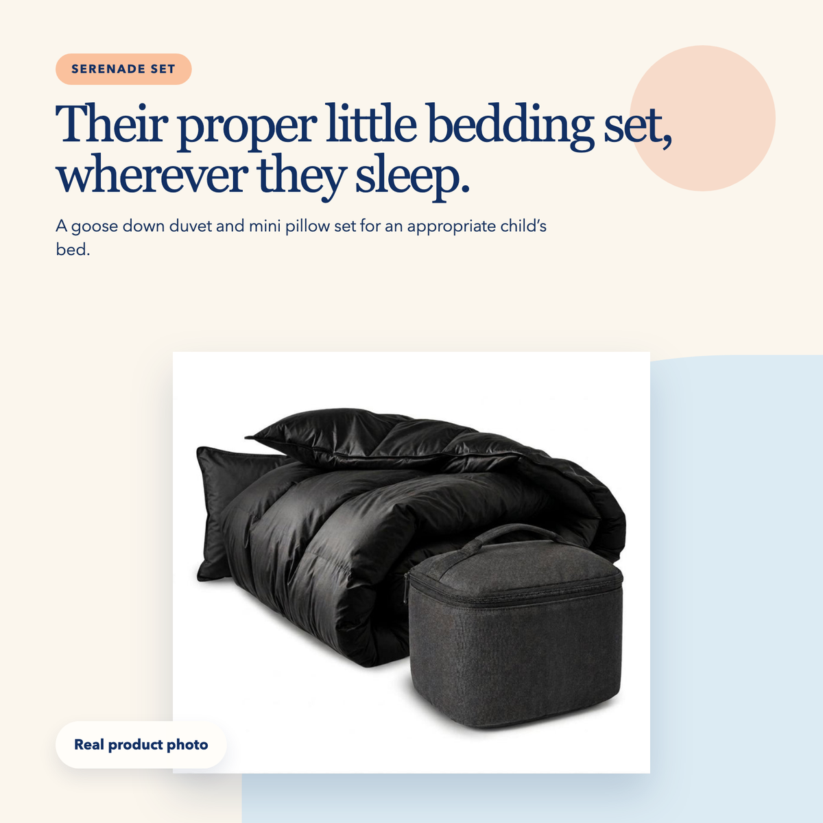 Little Cloud Duo — Duvet & Mini Pillow Set