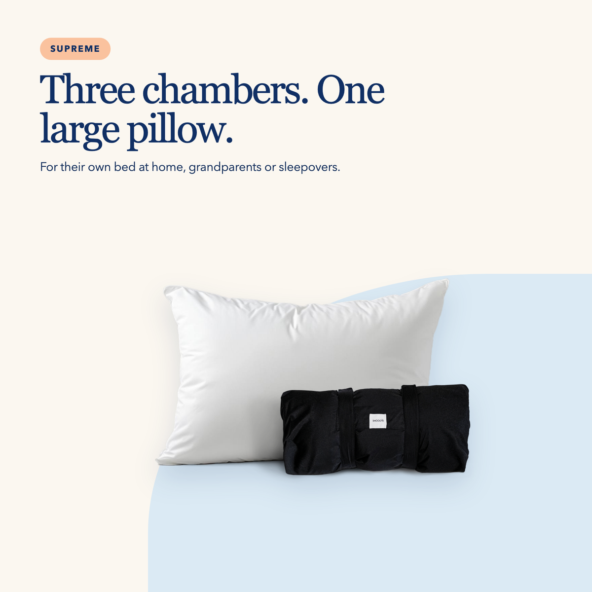 Supreme 3-Chamber Large Children’s Pillow