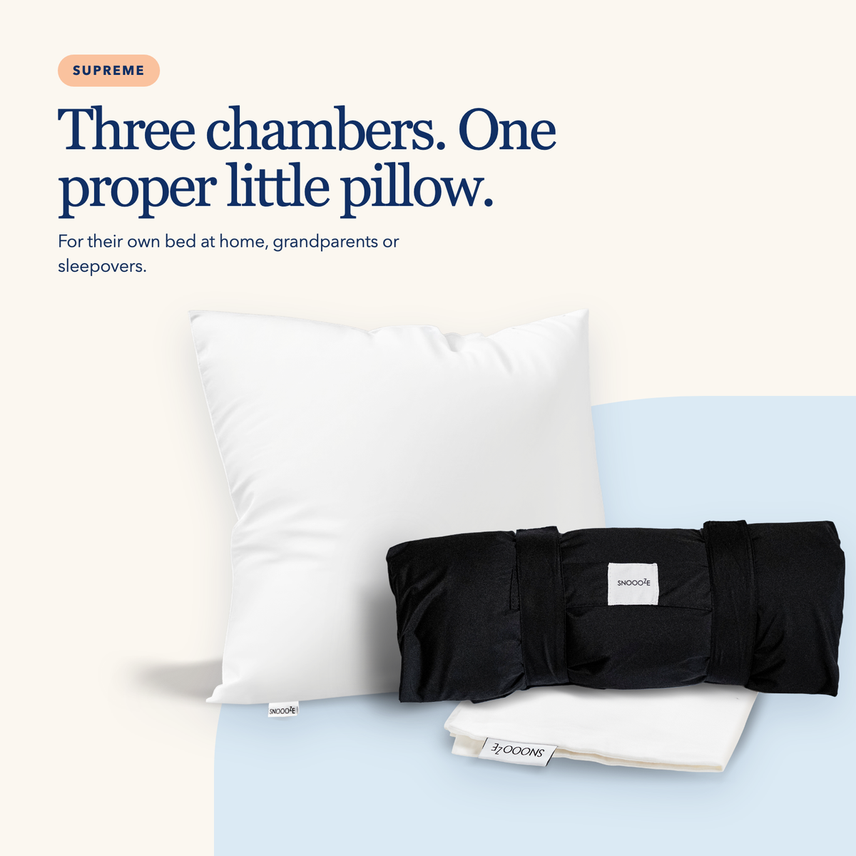 Supreme 3-Chamber Mini Children’s Pillow