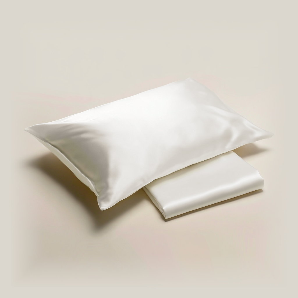 All Silk Mini pillow with its included silk pillowcase